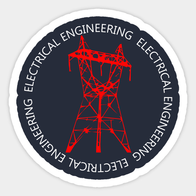 electrical engineering, electrician engineer electricity - Electrical Engineering - Sticker