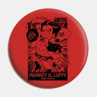 one piece monkey D. luffy gear fourth wano Pin