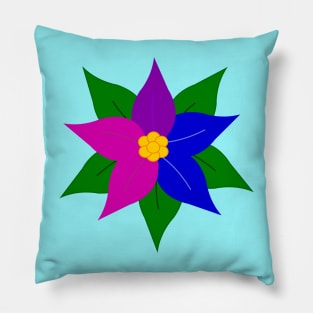 Pride Poinsettia Pillow