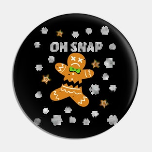 oh snap ugly christmas Pin