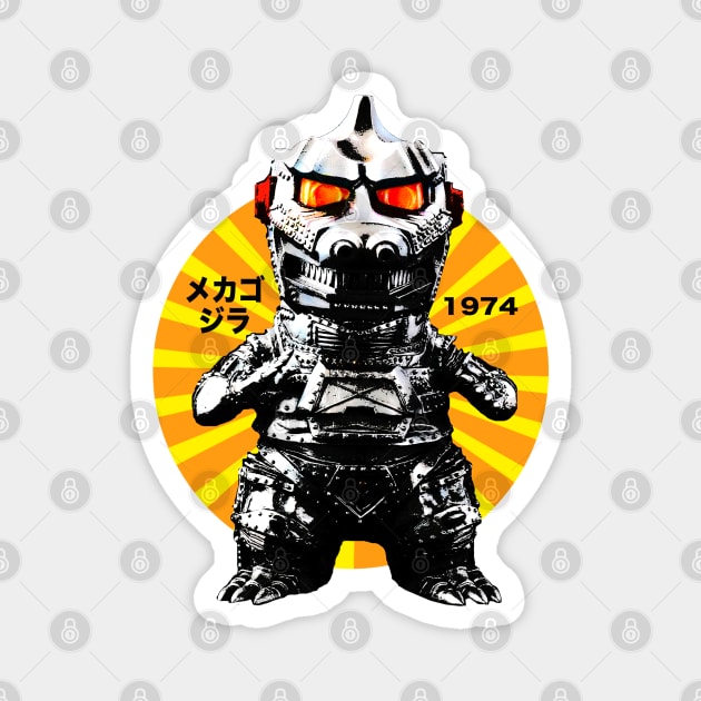 Mechagodzilla Chibi Exclusive Magnet by Pop Fan Shop