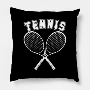 Tennis Rackets Outdoor Sport Pillow