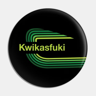 Kwikasfuki - Seventies Green Pin