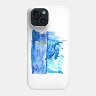 Humpback whale Phone Case