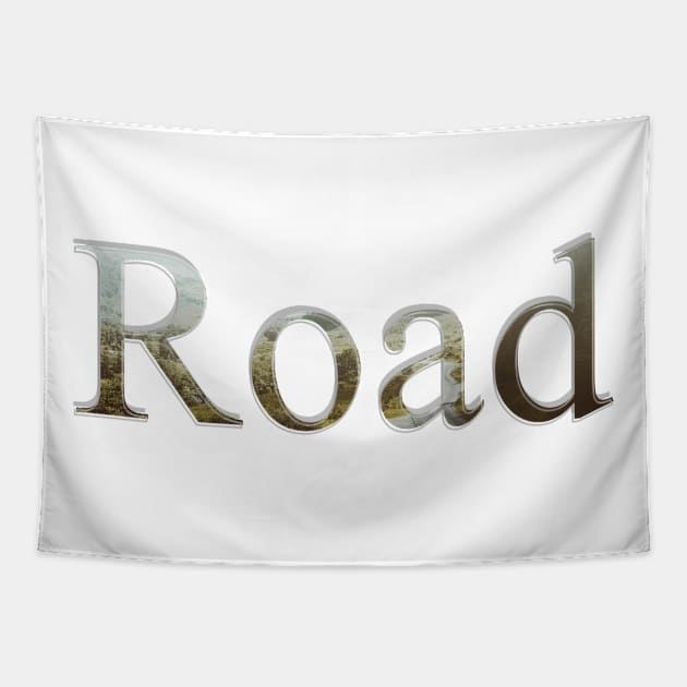 Road Tapestry by afternoontees