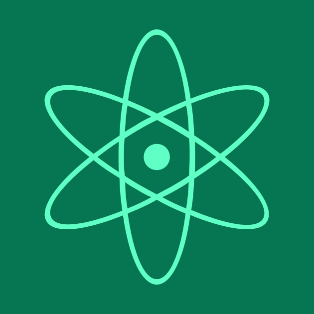 Atom Light Green Pattern by TheWildOrchid