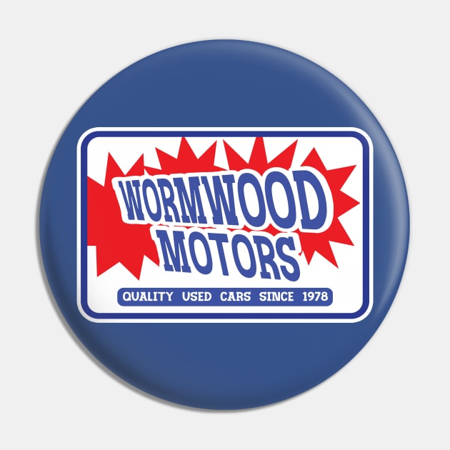 Wormwood Motors Pin by BoxDugArt