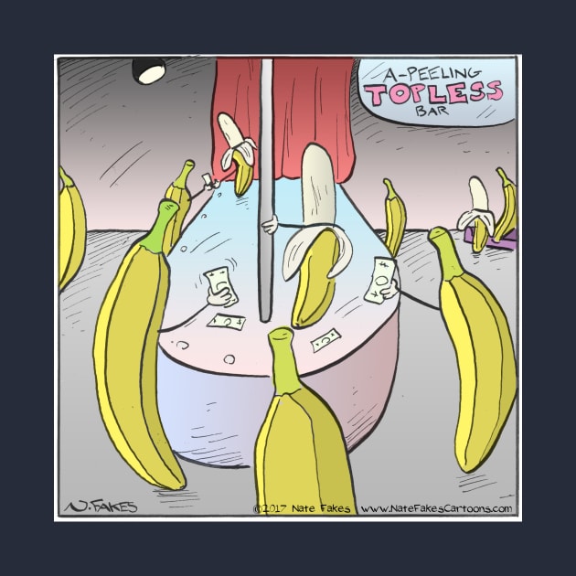 Banana Strip Club by cartoonistnate