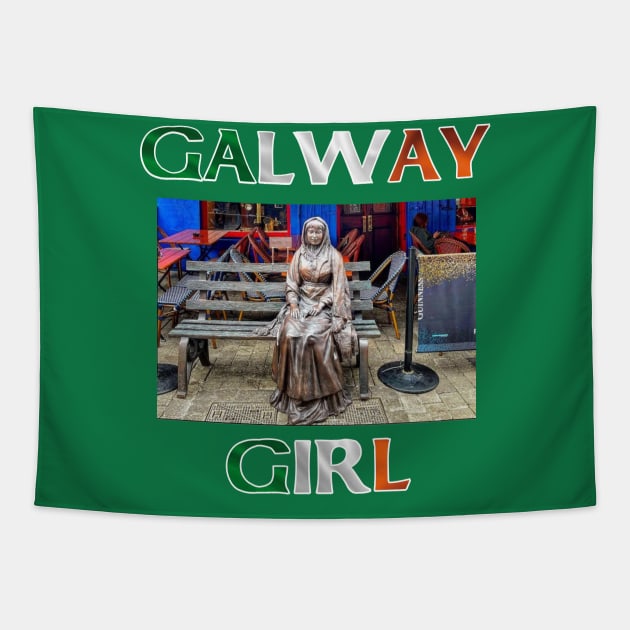 Galway Girl Tapestry by PilgrimPadre