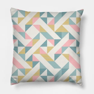 RETRO geometry 10 Pillow