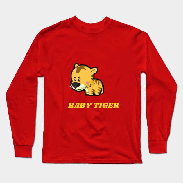 BABY TIGER - Baby Yoda - Long Sleeve T-Shirt