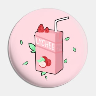 Juice Box Lychee Pin