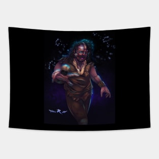 Have a nice day wrestling art Tapestry