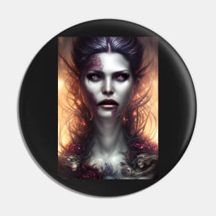 Mysterious Gothic Woman | Gothic Aesthetic | Beautiful Vampire Woman Pin