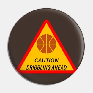 Dribbling Ahead Pin