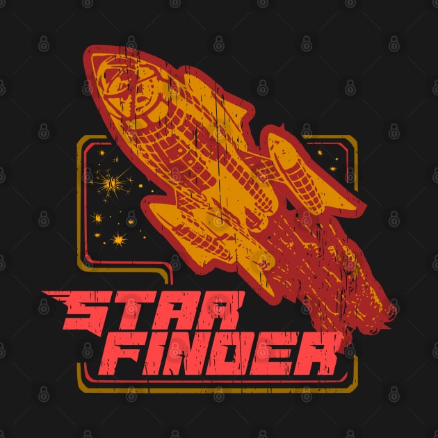 Star Finder vintage spaceship sci fi by SpaceWiz95