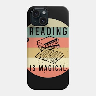 Reading is magical Phone Case