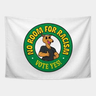 No Room For Racism - Vote Yes On The Referendum Tapestry