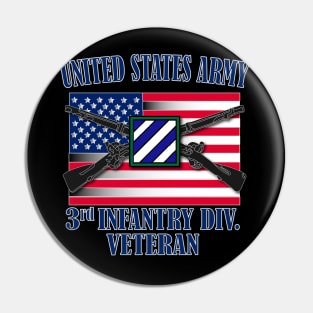 3rd Infantry Division- Veteran Pin