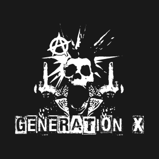 generation x skeleton punk T-Shirt