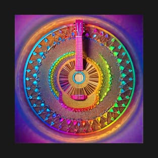 Guitar Mandala T-Shirt