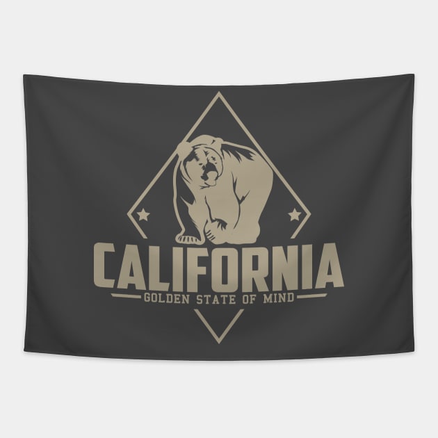 California Bear Tapestry by UB design