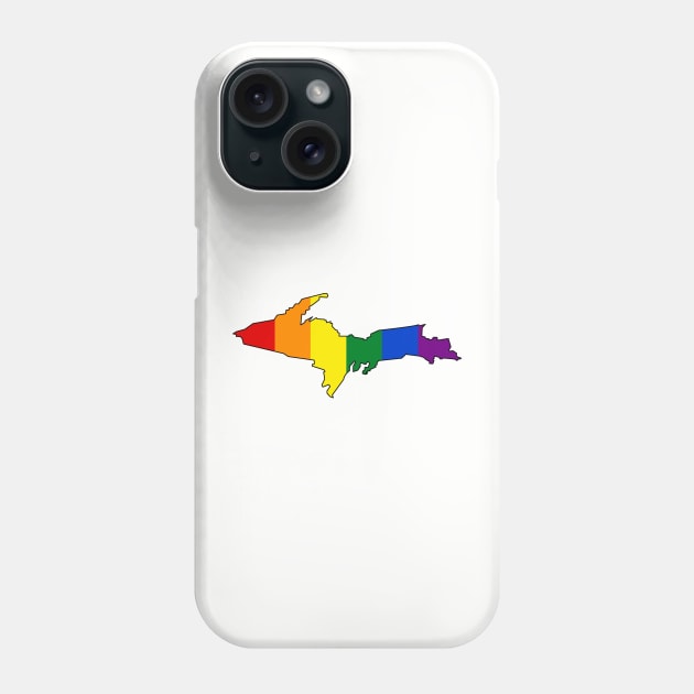 UP Michigan Pride Phone Case by somekindofguru