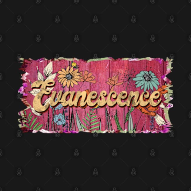 Classic Evanescence Personalized Flowers Proud Name by Friday The 13th