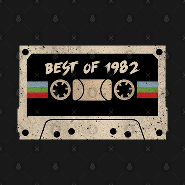 Vintage best of 1982 cassette tape - Vintage Retro - T-Shirt | TeePublic