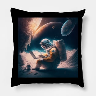 Content Creator in the Space Pillow