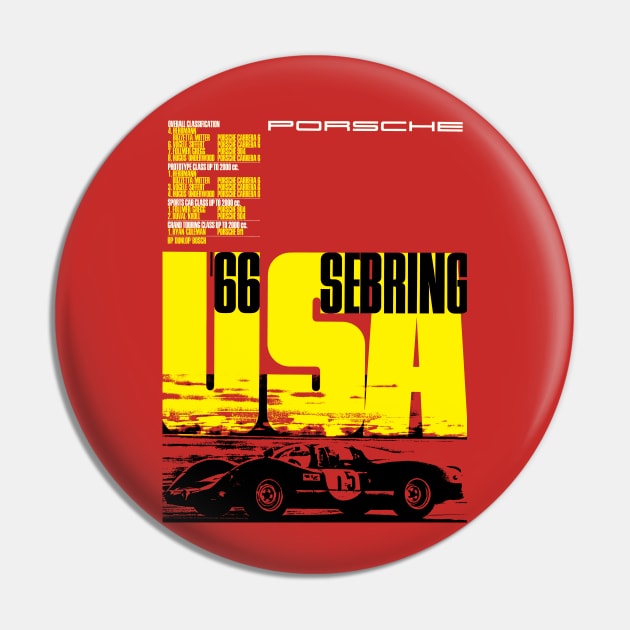 66 Sebring Pin by FASTER