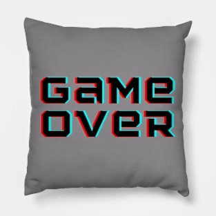 GAME OVER- T-shirt Pillow