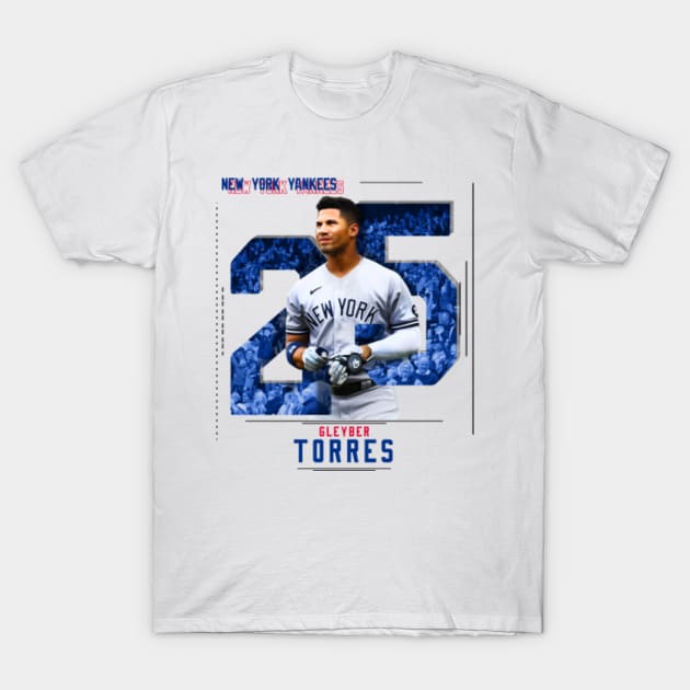 Rinkha Gleyber Torres Baseball Edit Yankees T-Shirt