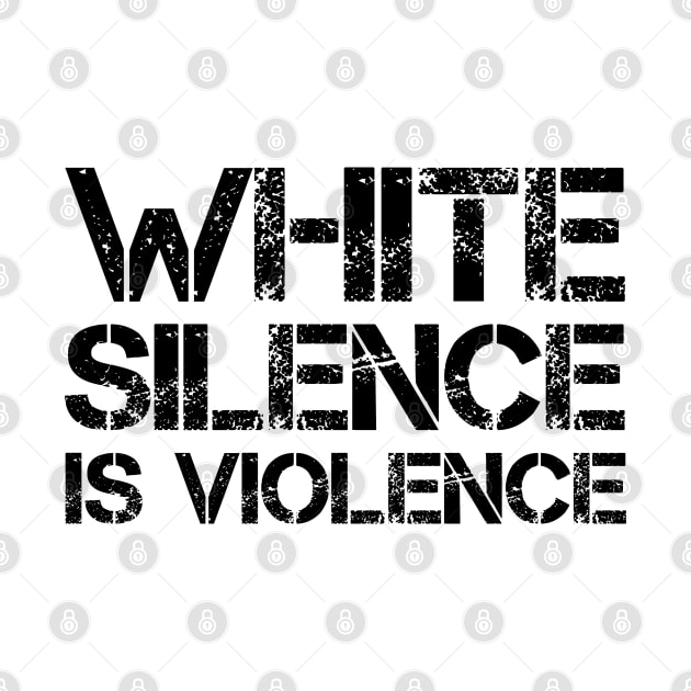 White Silence Is Violence by CF.LAB.DESIGN