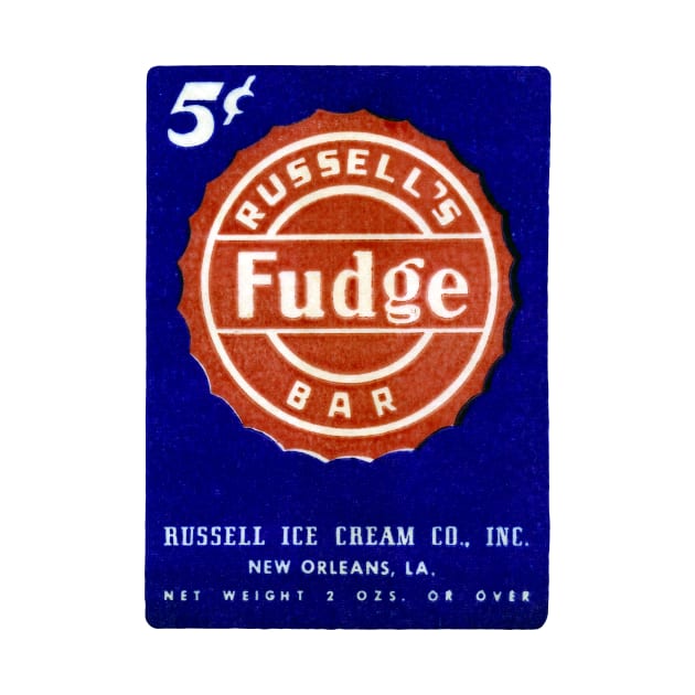 1950s Five Cent Fudge Bar by historicimage