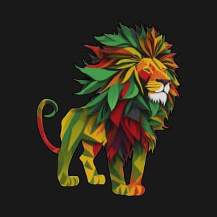 Reggae Lion Posing T-Shirt