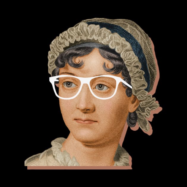 Jane Austen Face by Pod and Prejudice