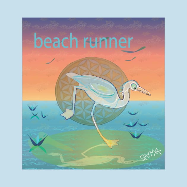 Heron beach runner by shimaart