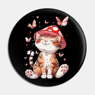 Cat Mushroom Chronicles Whisker Wonderland Pin