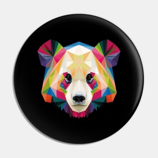 Vibrant Panda Pin