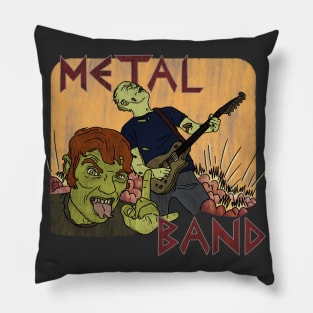 Generic Metal Band Merch Pillow