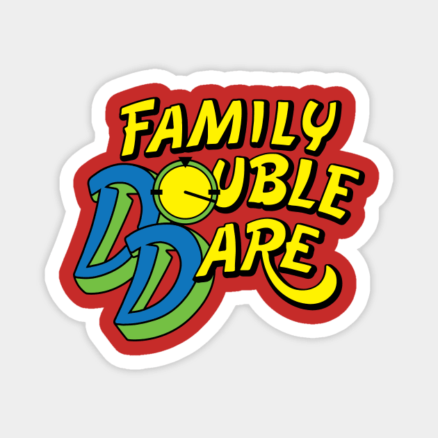 Family Double Dare Magnet by 4check