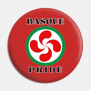 Basque Pride - Lauburu The Basque Cross Pin