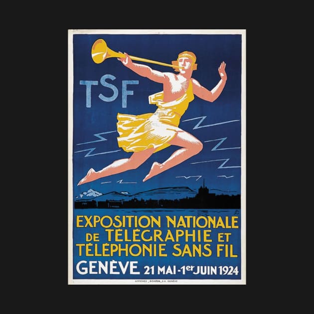 Exposition Nationale de Télégraphie et Télephonie sans fil Genève  Year: 1924 by Donkeh23