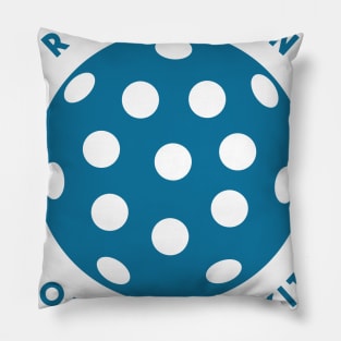 real men stay out of the kitchen funny pickleball player Pillow