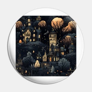 Halloween Decorations 16 - Haunted House Pin