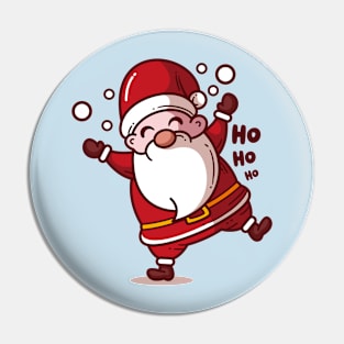 happy santa claus Pin