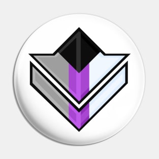 Commander Tag: Demisexual Pin