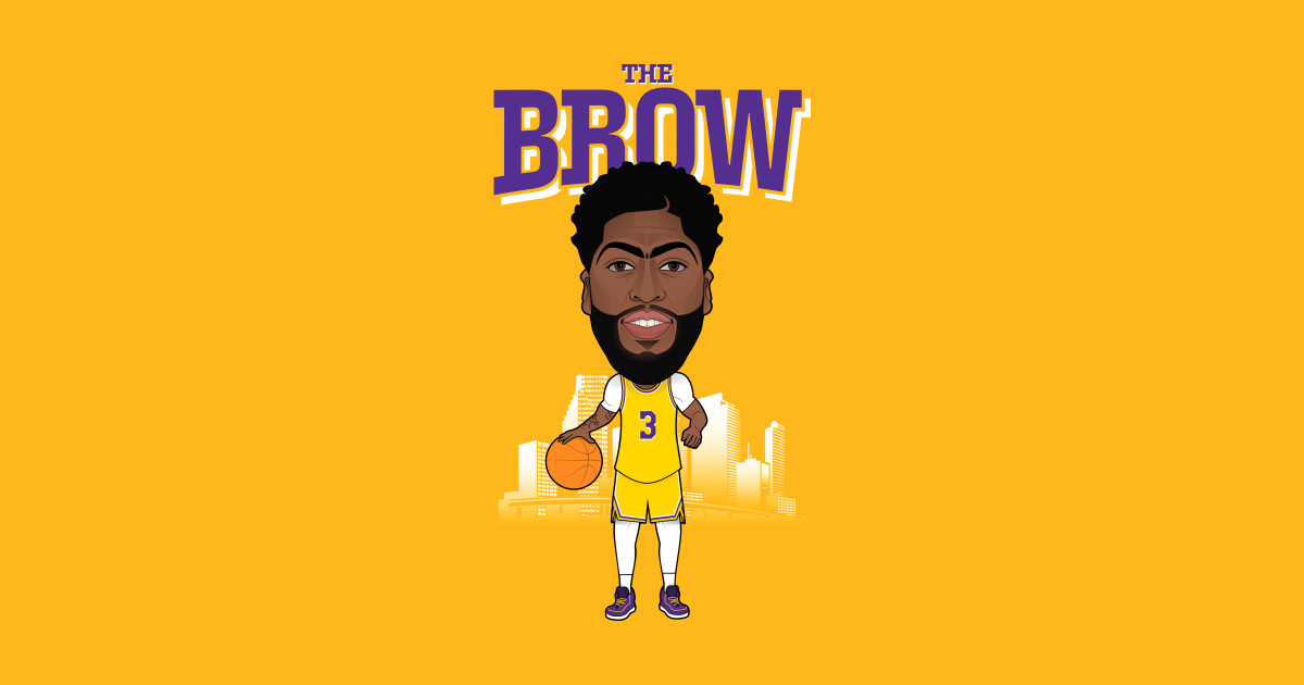 The Brow - Anthony Davis - T-Shirt | TeePublic