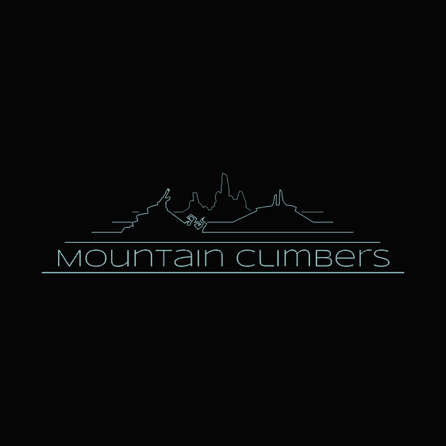 Mountain Climbers - Lines by SkprNck